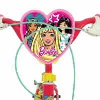 Barbie 12" Kids Bike Single Speed - Pink - Image 3