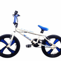IMPERFECT XN-10-20 BMX Unisex Freestyle Stunt Bike 20" - White/Blue - Image 2