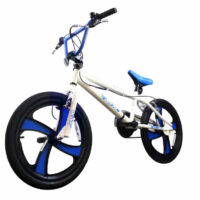 IMPERFECT XN-10-20 BMX Unisex Freestyle Stunt Bike 20" - White/Blue - Image 4