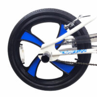 IMPERFECT XN-10-20 BMX Unisex Freestyle Stunt Bike 20" - White/Blue - Image 7
