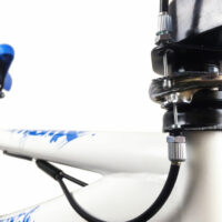 IMPERFECT XN-10-20 BMX Unisex Freestyle Stunt Bike 20" - White/Blue - Image 10