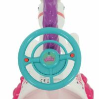 Disney Princess Dream Horse & Carriage 6v Battery Operated Kids Ride On - Image 5