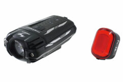 Moon Meteor C1 + Orion Rechargeable Bike Light Set, Waterproof