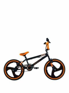 Zombie Slackjaw Kids Unisex Freestyle BMX, Gyro Rotor, Single Speed - Black/Orange