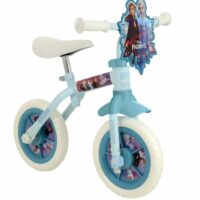 MV Frozen 2 Kids 2-In-1 10" Training Bike - Balance/Pedal w/ Stabilisers - Image 5