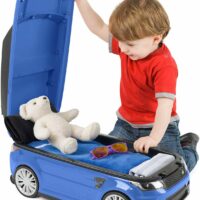 Toyrific Range Rover SVR Kids Ride On / Suitcase 2 In 1 - Blue - Image 7