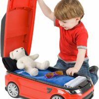 Toyrific Range Rover SVR Kids Ride On / Suitcase 2 In 1 - Red - Image 7