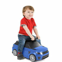 Toyrific Range Rover SVR Kids Ride On / Suitcase 2 In 1 - Blue - Image 2