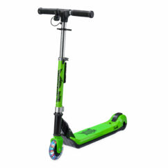 Xootz Element Junior Folding Electric Scooter Ride On, 12V - Green