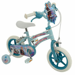 MV Disney Frozen 2 My First 12" Bike - Ice Blue/White