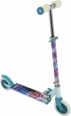 Disney Frozen 2 Kids Folding In-Line Scooter - Ice Blue