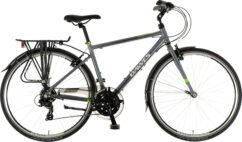 Dawes Mojave Mens Commuter Hybrid Bike, 700c Wheel, 21 Speed - Dark Grey