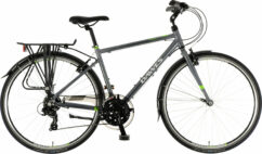 Dawes Mojave Mens Commuter Hybrid Bike, 700c Wheel, 21 Speed - Dark Grey