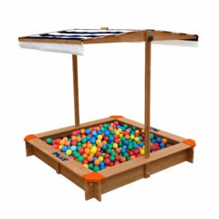 Hedstrom Sand/Ball Pit with Canopy - Kids Outdoor Play Structure