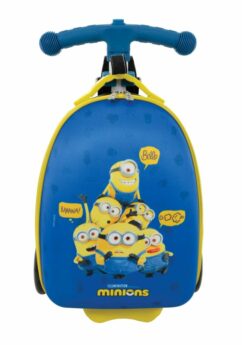 Minions 2 Kids 3-In-1 Scootin' Suitcase - Ride On Luggage Carrier