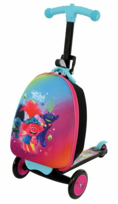 Trolls 2 World Tour 3-In-1 Scootin' Suitcase - Ride On Luggage Carrier