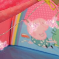 Peppa Pig Dream Den Kids Play Tent - With Fairy Lights & Mattress - Image 3