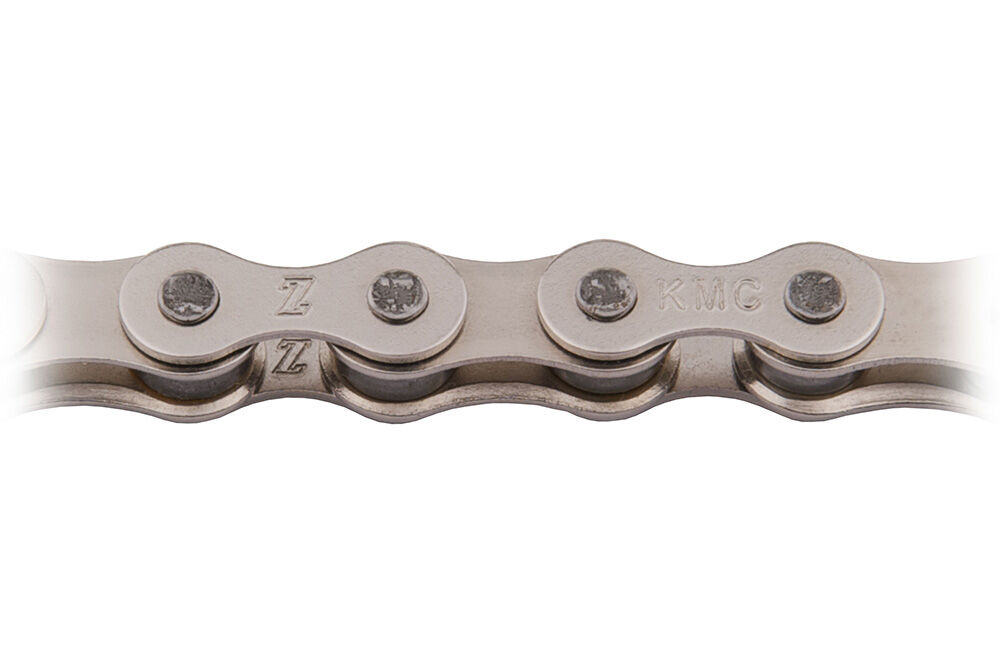 KMC Z1 Wide EPT 128 Link E-Bike BMX Chain, Single Speed - Dark Silver