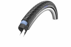 Schwalbe Marathon Plus Wired Reflective Bike Tyres - 24 x 1 3/8