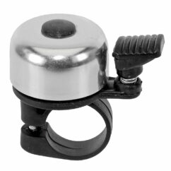 Aluminium Bicycle Sprung Bell - Polished