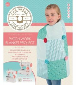 Great British Sewing Bee - Blanket Kit, Kids DIY Educational Toy Crafts Kit