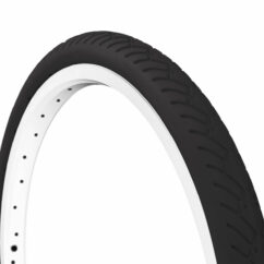 Tannus Aither II Mini Velo 32-305 Junior Bike Tyre, Midnight Black - 16" x 1.25