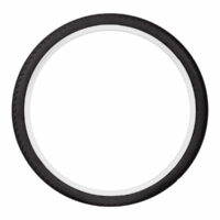Tannus Aither II Mini Velo 32-305 Junior Bike Tyre, Midnight Black - 16" x 1.25 - Image 5