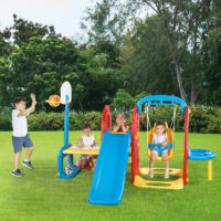 Dolu 7-In-1 Garden Kids Playground Set - 2 Years + - Image 2