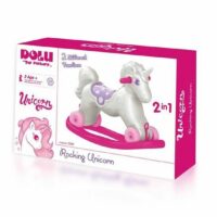 Dolu Unicorn Rocking Horse / Kids Ride On 2-In-1 - Image 4