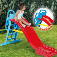 Dolu Big Splash Water Slide Kids Outdoor 2-In-1 Slide - with Water Jet - Image 3