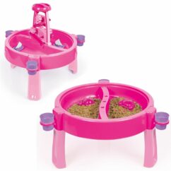 Dolu Unicorn Sand & Water Outdoor Garden Activity Play Table - Pink