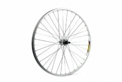 ETC MTB Bike Alloy Gear Sided Nutted Rear Wheel, Silver - 26" x 1.75