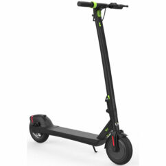 Li-Fe 250 Air PRO Adult Folding Electric Scooter, 250w, 7.5Ah 36v Battery - Black/Green