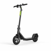 Li-Fe 350 Air Adult Folding Electric Scooter, 350w, 7.5Ah 36v Battery - Black/Green - Image 4