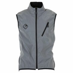 ETC Unisex Arid Weatherproof Reflective Cycling Gilet - Silver