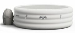 Lay-Z-Spa Vegas AirJet Outdoor Inflatable Hot Tub Jacuzzi - White