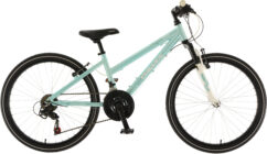 Dawes Paris Girls Hardtail Mountain Bike, 24" Wheel, 18 Speed - Mint