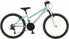 Dawes Paris Girls Hardtail Mountain Bike, 24" Wheel, 18 Speed - Mint