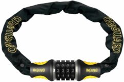 On-Guard Mastiff Combo-8022 Combo Chain Lock - Black, 8.0 x 0.8 cm