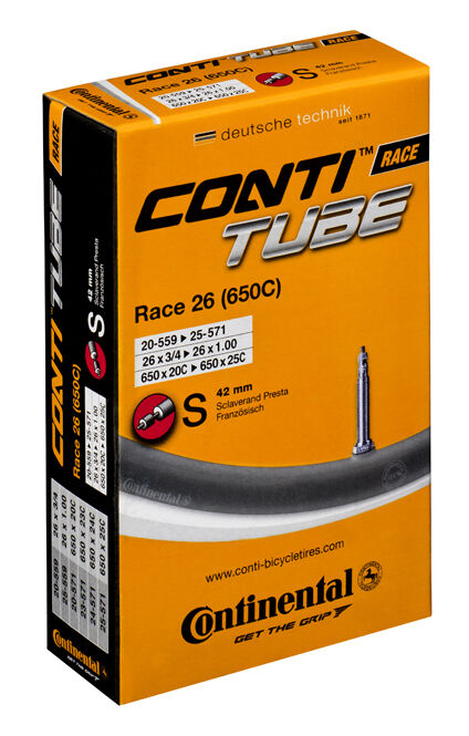 Continental Race Bike Inner Tube Presta Valve - 700 x 18/25c