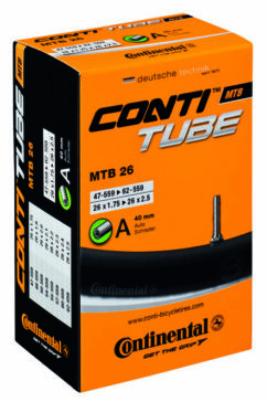 Continental Rubber MTB Bike Inner Tubes - 27.5 x 1.75/2.5