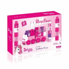 Mega Block 50 Pieces Unicorn Box