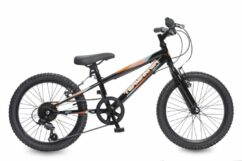 Insync Terminator Boys Hardtail Mountain Bike, 18" Wheel - Black
