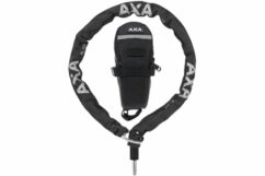 AXA RLC100 Chain Lock 100mm x 5.5mm & Saddle Bag Combo