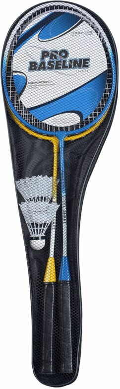 Baseline PRO Badminton Racquets and Shuttlecocks Set