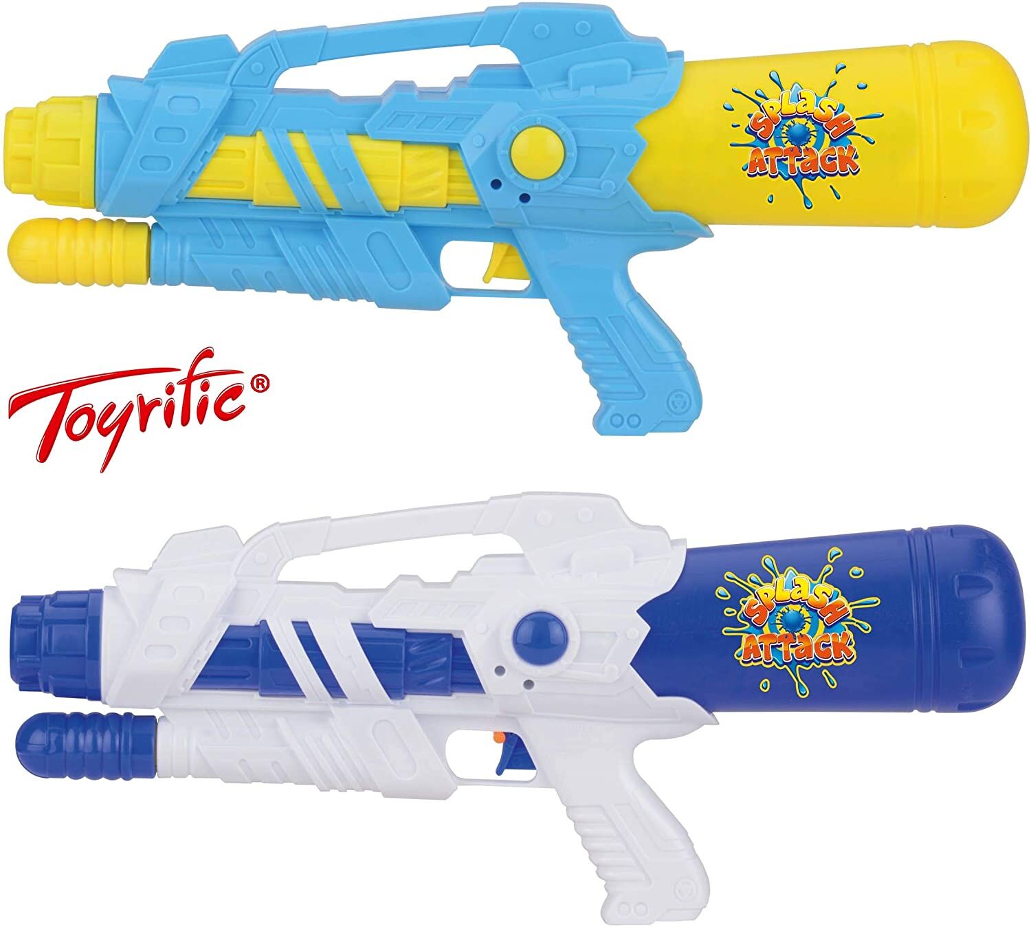 Toyrific Splash Attack 46cm Garden Water Pump Action Gun Super Pistol Cannon Soaker