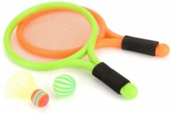 Toyrific Wooden Effect 38cm Racket Set