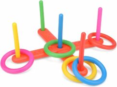 Toyrific Quoits Set Plastic Ring Toss Game