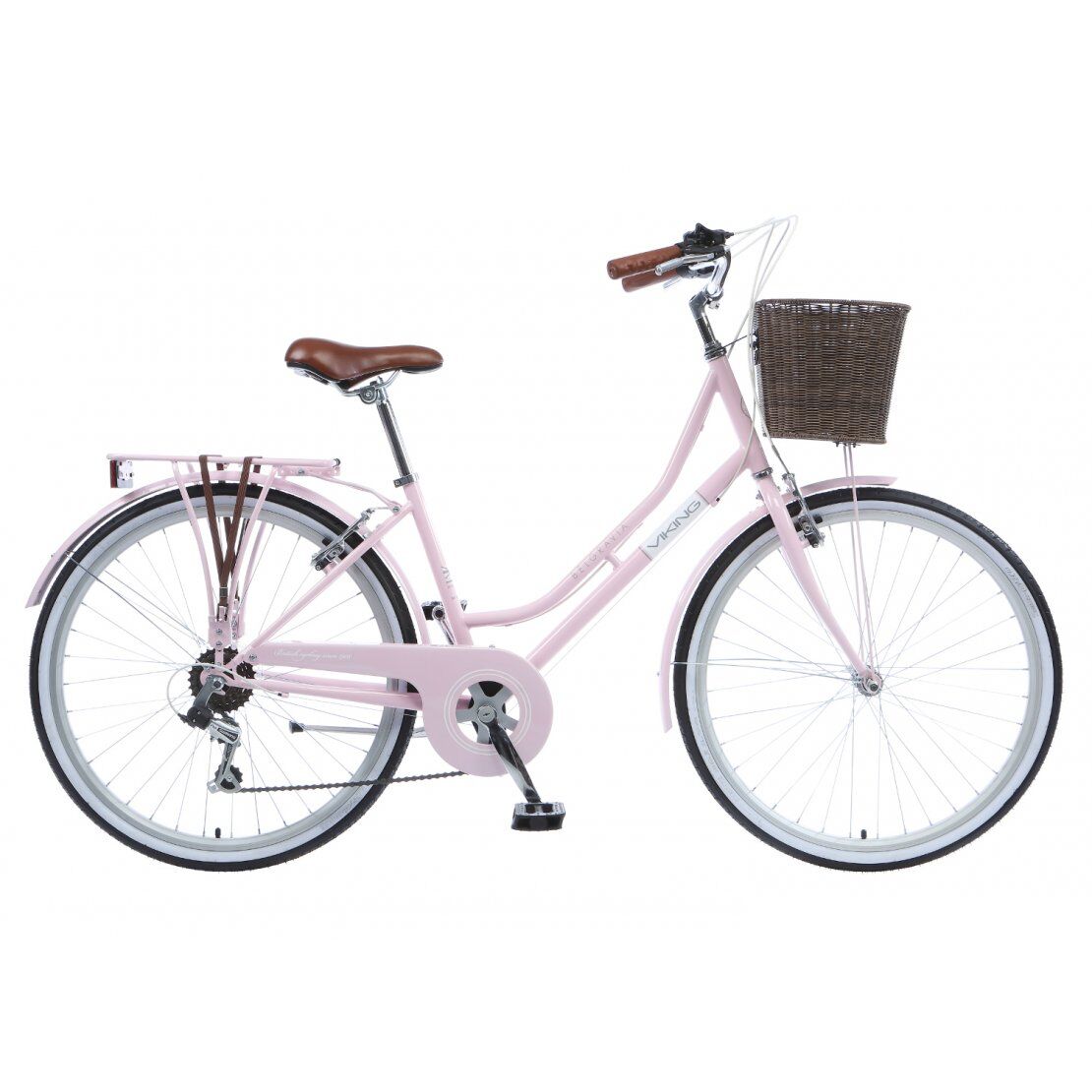 Viking Belgravia Ladies Traditional 26" Wheel 6 Speed Bike 16" Pink