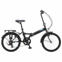 Coyote Swift 20" Unisex Matt Black Folding Bike